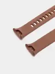 Коричневый силиконовый ремешок для Xiaomi Mi Band 7 Pro