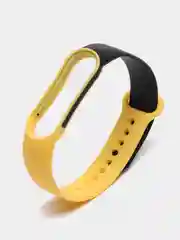 Желтый ремешок силиконовый для Xiaomi Mi Band 5, Mi Band 6