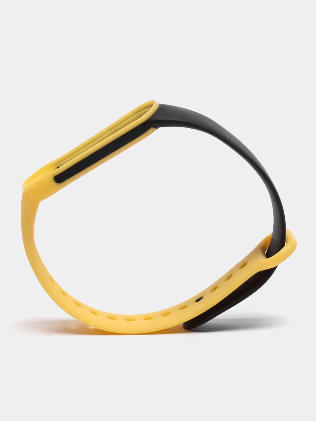 Желтый ремешок силиконовый для Xiaomi Mi Band 5, Mi Band 6