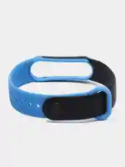 Синий ремешок силиконовый для Xiaomi Mi Band 5, Mi Band 6