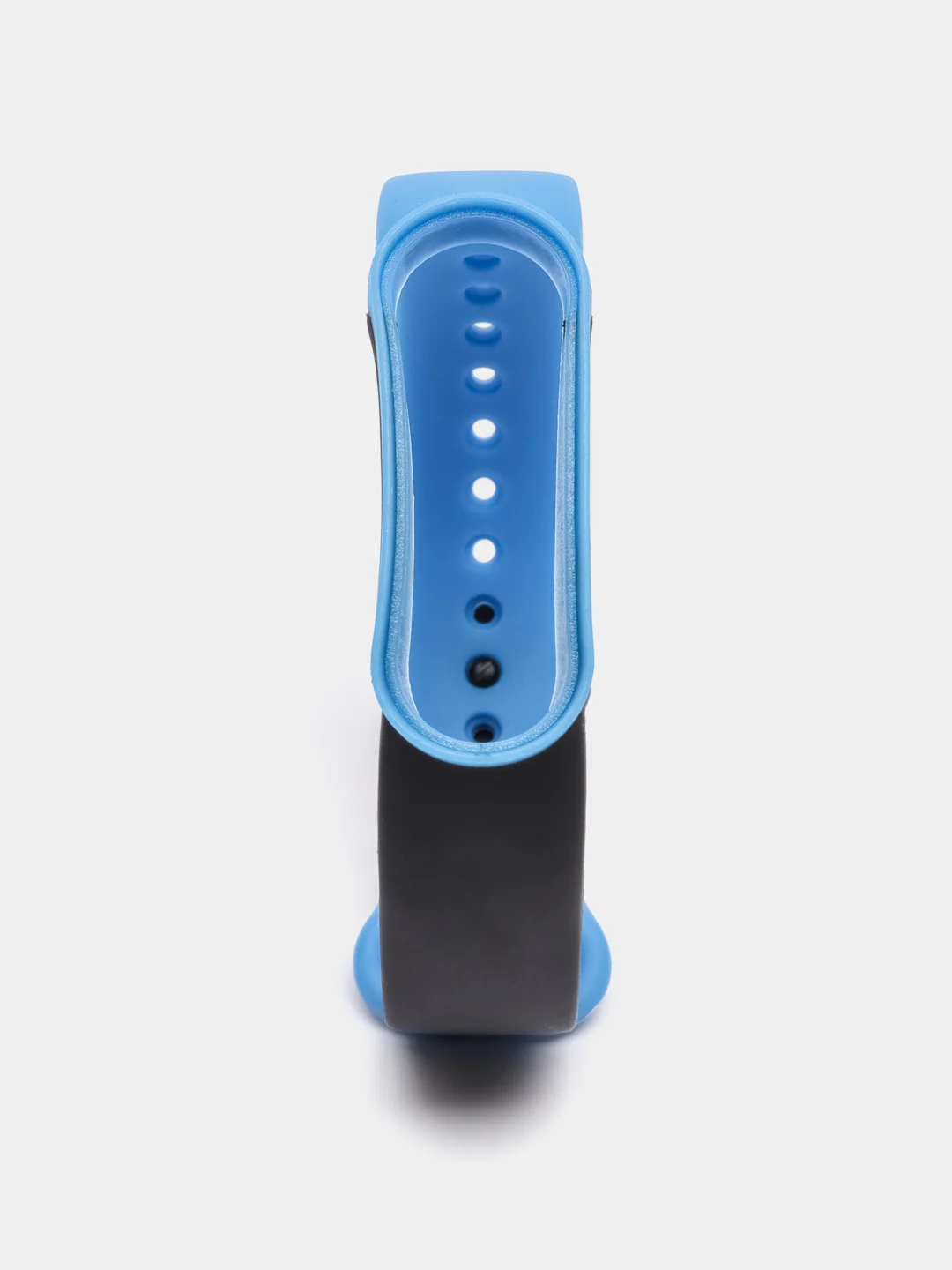 Синий ремешок силиконовый для Xiaomi Mi Band 5, Mi Band 6