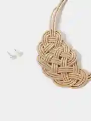 Золотой комплект с серёжками