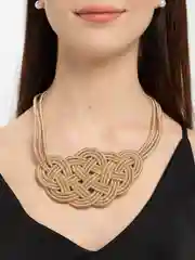 Золотой комплект с серёжками