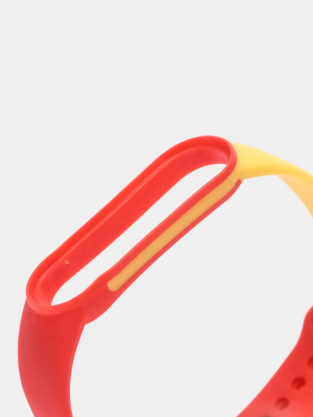 Красный ремешок силиконовый для Xiaomi Mi Band 5, Mi Band 6
