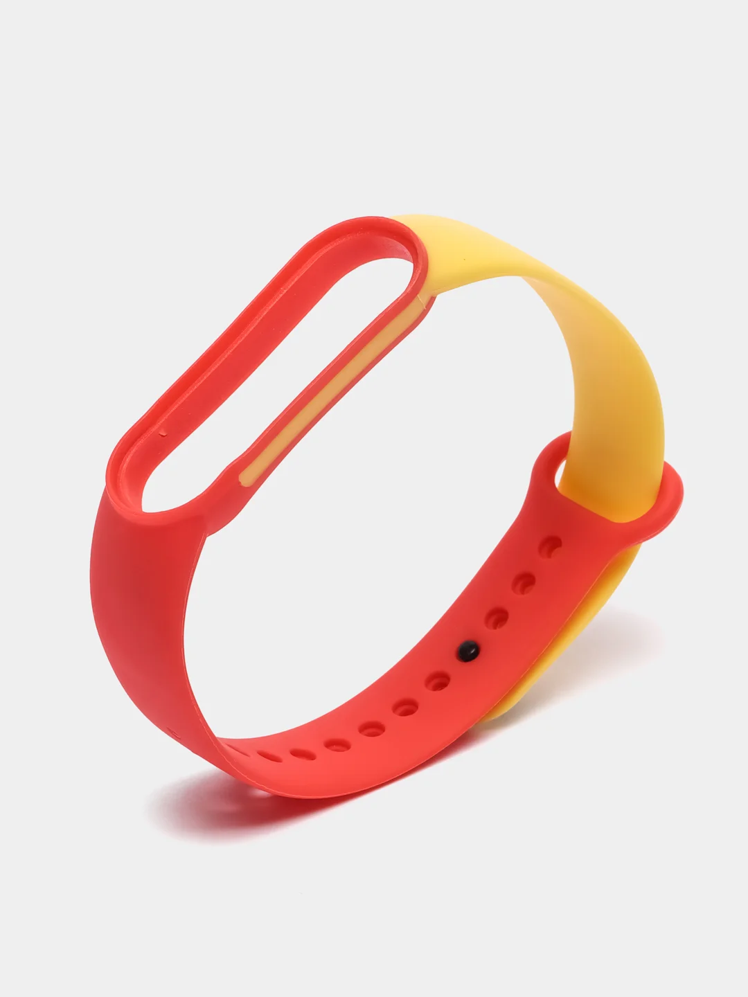 Красный ремешок силиконовый для Xiaomi Mi Band 5, Mi Band 6