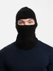 Черный балаклава флисовая