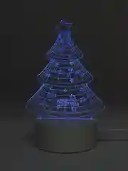 Зеленый светильник-ночник 3D, светодиодный, с пультом, цветной, RGB