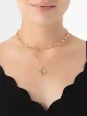 Золотая цепочка, чокер на шею