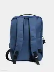 Синий рюкзак с USB портом, унисекс, 20 л
