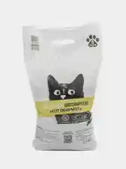 Наполнитель древесный "Кот Обормот" 8 л (3 кг) для кошачьего туалета