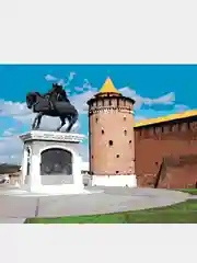 Картина по номерам на холсте с подрамником 50х40 см "Коломенский кремль"