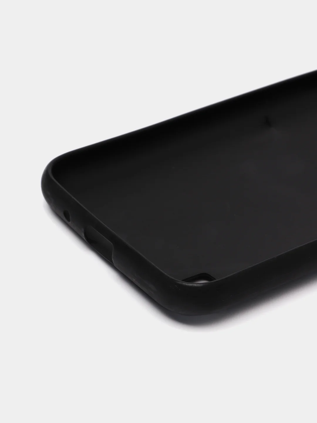 Красный чехол для Samsung A01, под кожу, силиконовый