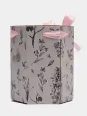 Переноска складная With love for you, в форме шестигранника, 17 х 14,8 х 19,5 см