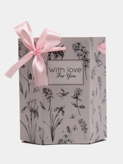 Переноска складная With love for you, в форме шестигранника, 17 х 14,8 х 19,5 см