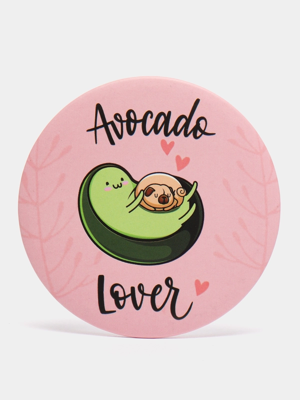 Зеркало карманное Avokado lover, d=7 см