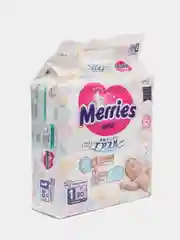 Подгузники Merries для новорожденных, до 5 кг, 90 штук