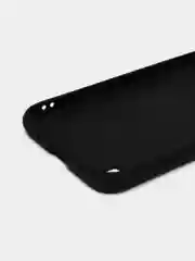 Черный чехол Silicone Case для Samsung A01, силиконовый