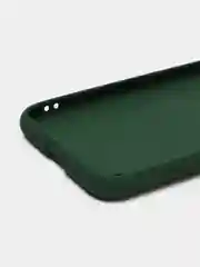 Зеленый чехол Silicone Case для Samsung A01, силиконовый