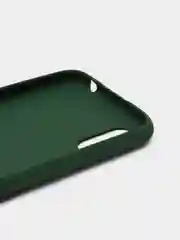 Зеленый чехол Silicone Case для Samsung A01, силиконовый