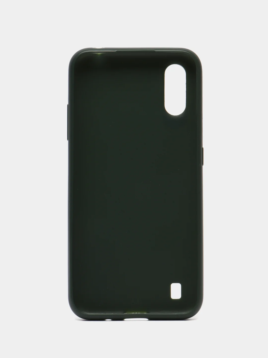 Зеленый чехол для Samsung A01 силиконовый ROCK