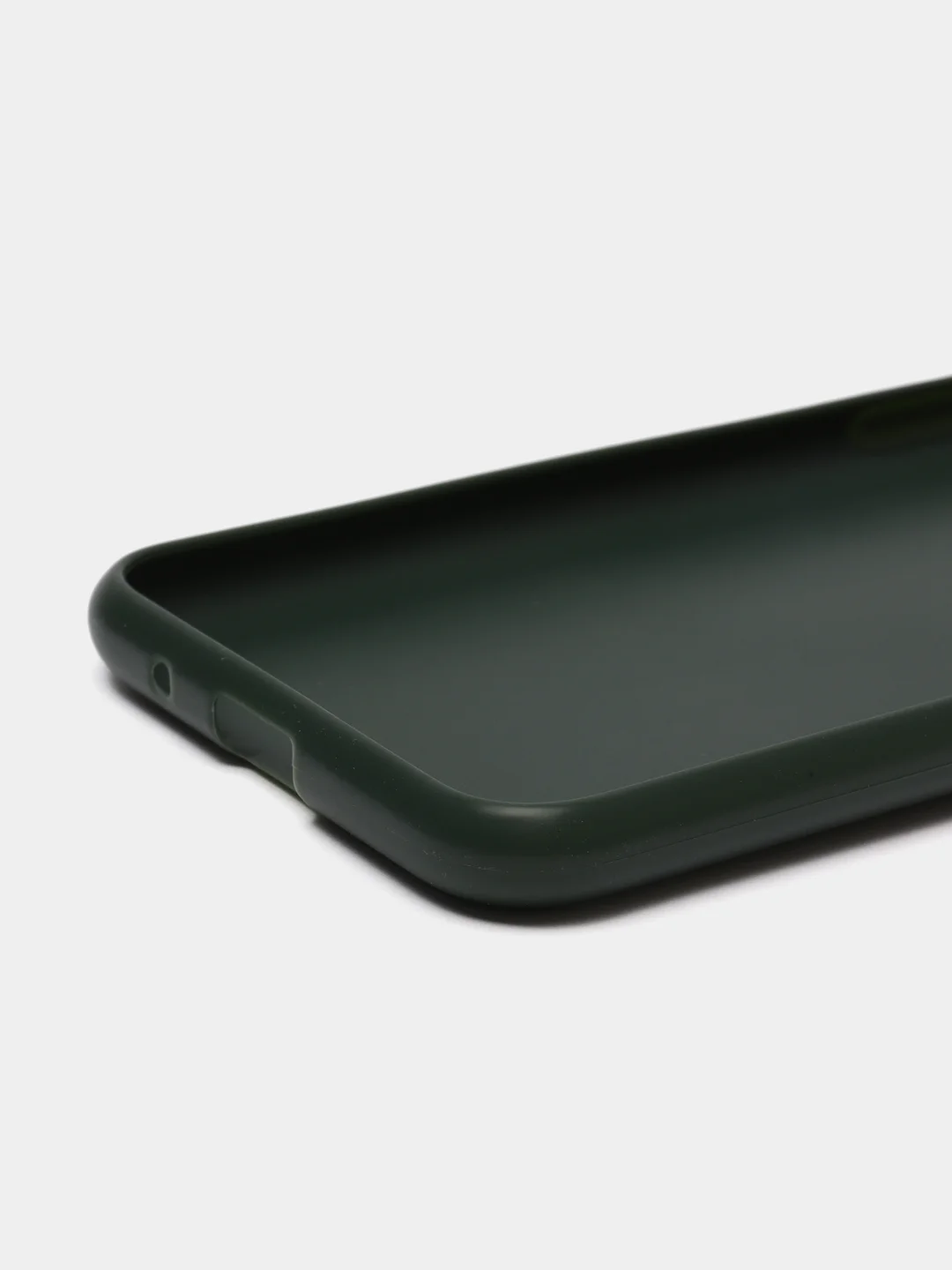 Зеленый чехол для Samsung A01 силиконовый ROCK