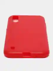 Красный чехол для Samsung A01 силиконовый ROCK
