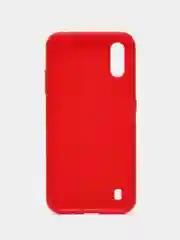 Красный чехол для Samsung A01 силиконовый ROCK