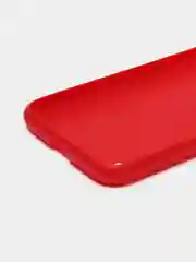 Красный чехол для Samsung A01 силиконовый ROCK