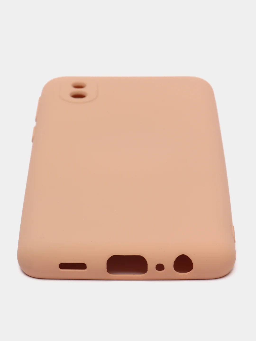 Светло-жёлтый чехол для Samsung A01 Core, силиконовый