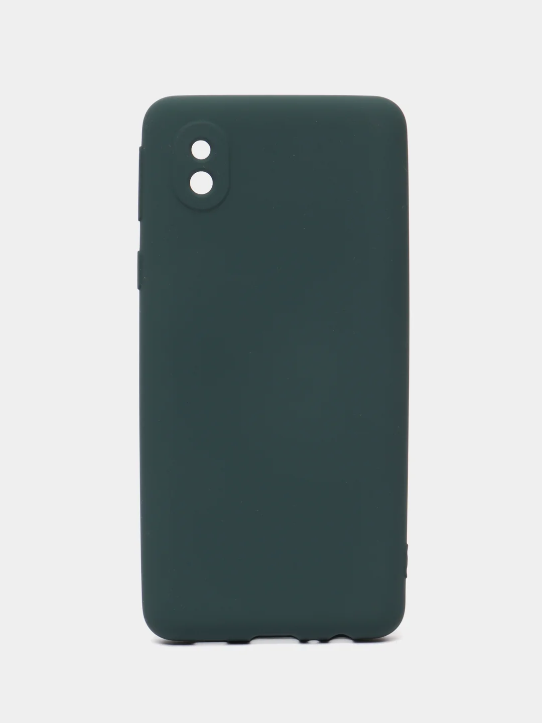 Тёмно-бирюзовый чехол для Samsung A01 Core, силиконовый