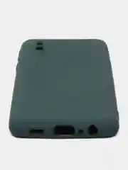 Тёмно-бирюзовый чехол для Samsung A01 Core, силиконовый