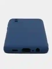 Синий чехол для Samsung A01 Core, силиконовый