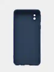 Синий чехол для Samsung A01 Core, силиконовый