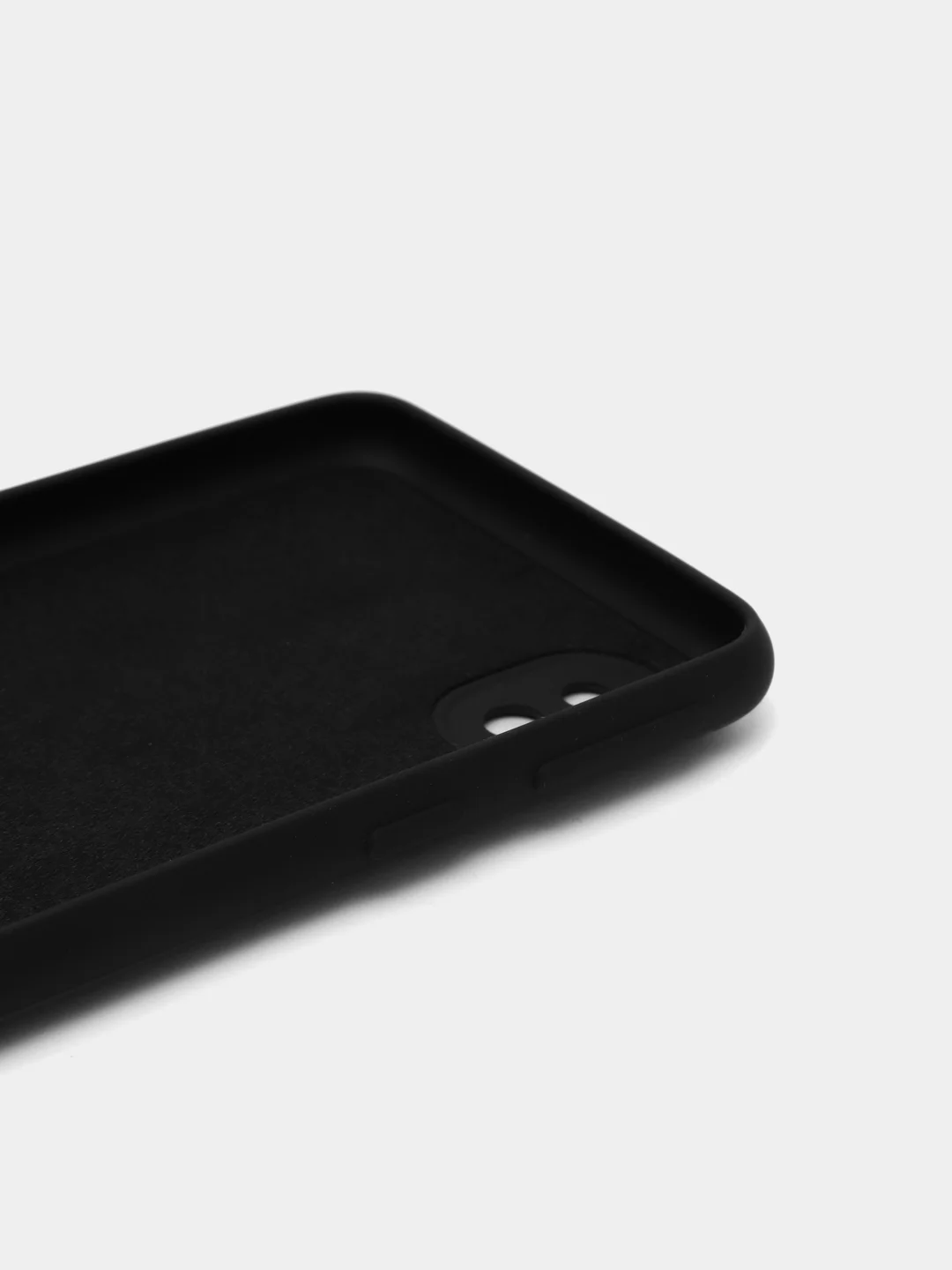 Черный чехол для Samsung A01 Core, силиконовый