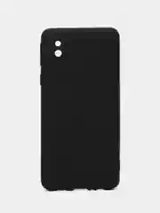 Черный чехол для Samsung A01 Core, силиконовый