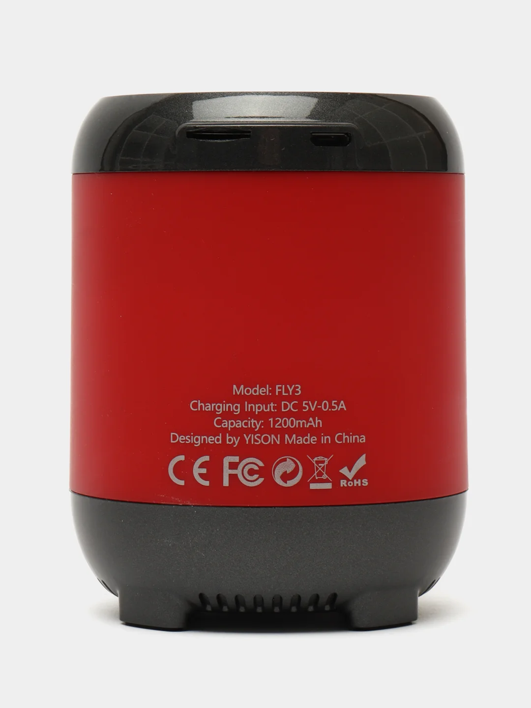 Черный bluetooth-колонка Celebrat FLY-3