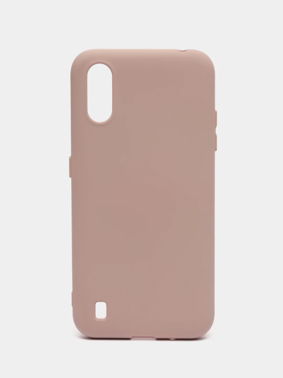 Пудровый чехол для Samsung A01, силиконовый