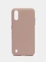 Пудровый чехол для Samsung A01, силиконовый