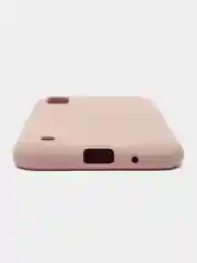 Пудровый чехол для Samsung A01, силиконовый