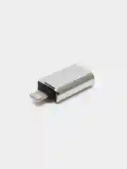 Серый металлик otg переходник Lightning-USB 2.0/3.0