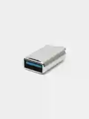 Серый металлик otg переходник Lightning-USB 2.0/3.0