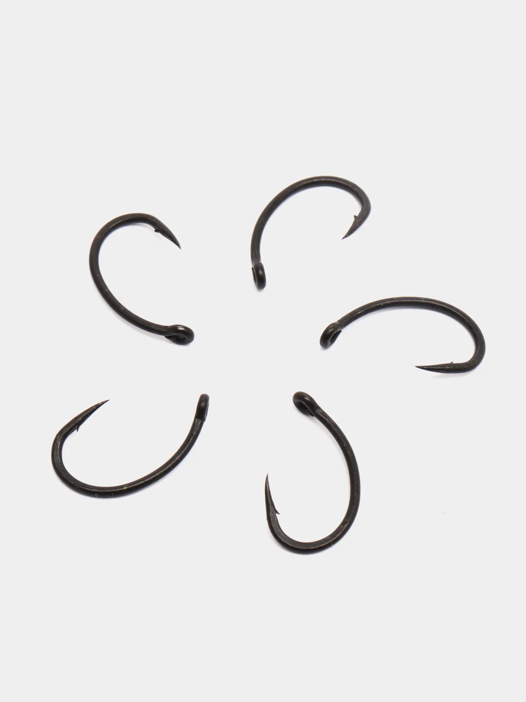 Крючок карповый Carpking Krank hook, форма Crank, 10 штук
