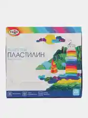 Пластилин Гамма "Классический", 24 цвета, 480г, со стеком,