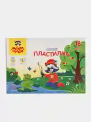 Пластилин Мульти-Пульти "Енот в сказке", 16 цветов, 192г