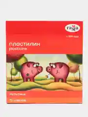Пластилин Гамма "Мультики", 12 цветов, 240г, со стеком,