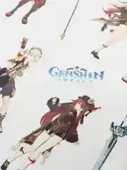 Наклейки-стикеры Genshin Impact