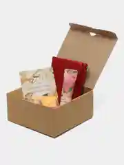 Красный кошелек женский из эко-кожи в подарочной упаковке/портмоне