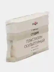 Пластилин скульптурный Гамма "Студия", белый, мягкий, 500г, пакет