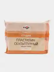 Пластилин скульптурный Гамма "Студия", телесный, мягкий, 500г, пакет
