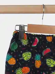 Индиго штаны на манжете для малыша